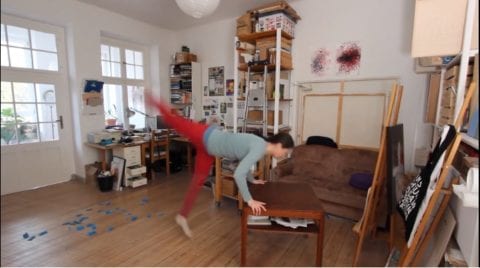 artists@homeoffice – Szenen aus Kunstateliers im Schaufenster