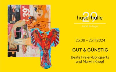 hase29 in der Halle – Beate Freier-Bongaertz und Marvin Knopf